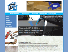 Tablet Screenshot of drplumbingrepairs.co.uk